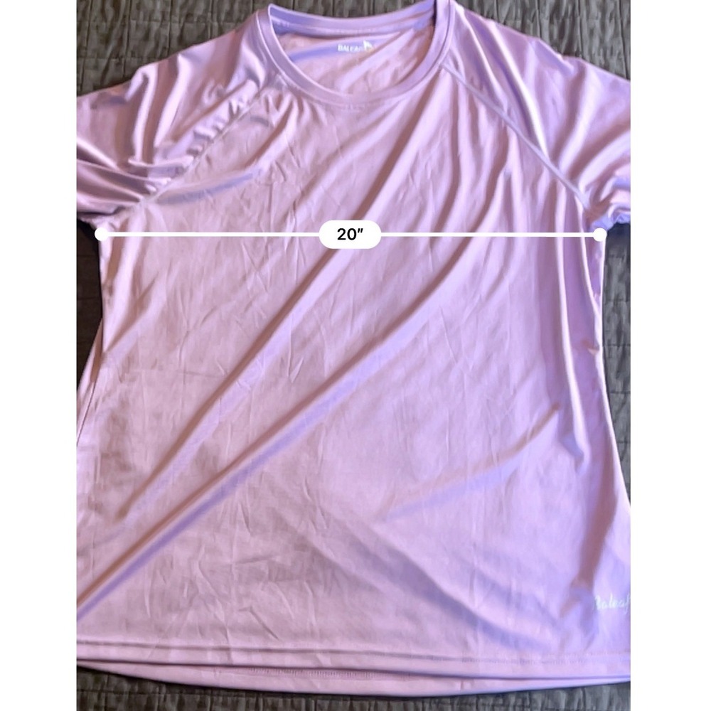 Baleaf UPF 50+ XL Light Purple Long Sleeve Performance Sun Shirt - Picture 3 of 6